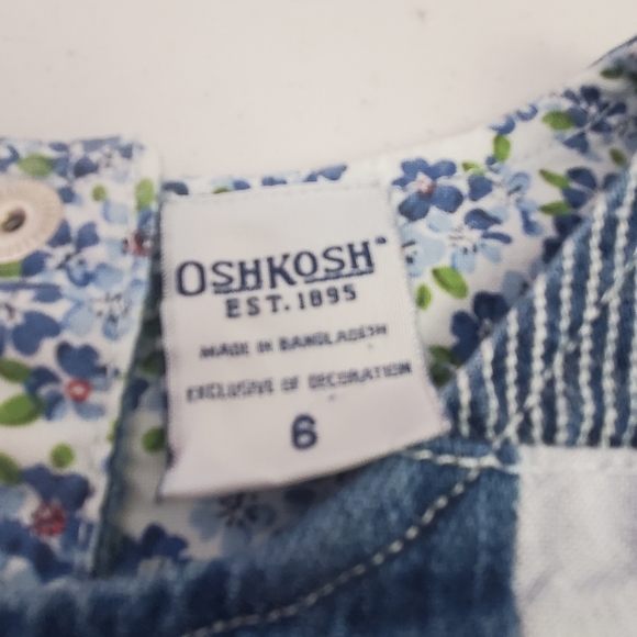 Oshkosh Jean Patchwork Jumper Dress - Picture 3 of 6